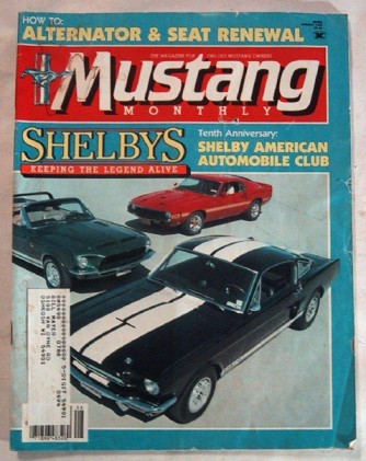 MUSTANG MONTHLY 1985 AUG - GT's, TWISTERS, TRI-POWER